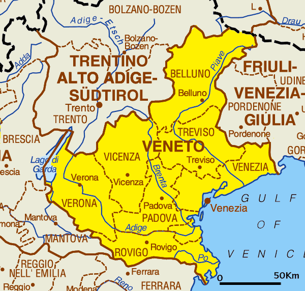 Corriere Della Sera Il Veneto Va Diviso In 3 Dipartimenti MiglioVerde   Veneto 